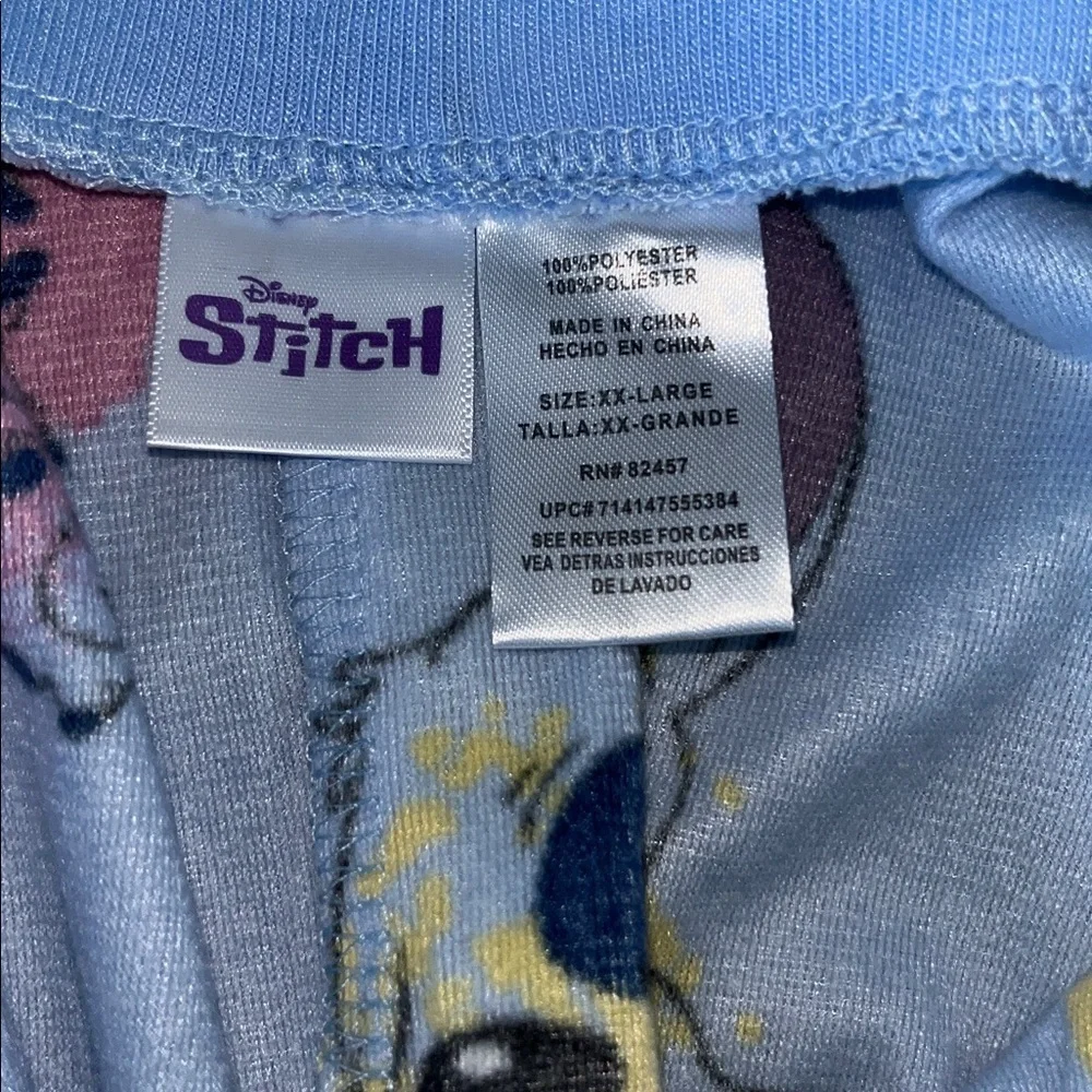 🆕Disney’s Lilo & Stitch Pajama Pants Lounge Pants Size XXL - Picture 9 of 10